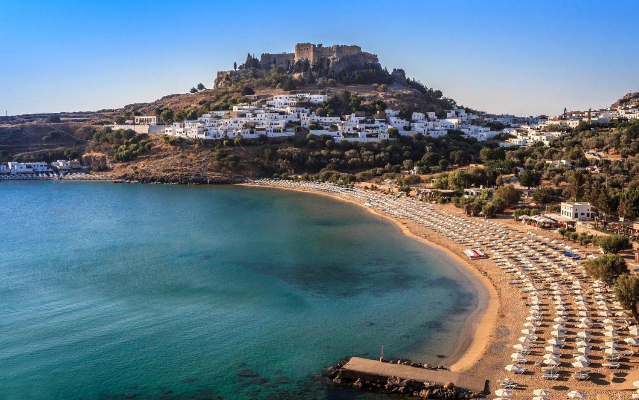 Rhodes Retreat & Getaway Apartments Rhodes City ภายนอก รูปภาพ